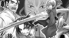 Anime Manga Swords anime girls artwork