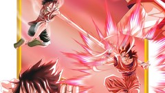 Anime Manga versus monkey d luffy son goku dragonball goku 