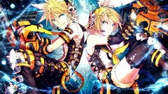 Anime Manga vocaloid kagamine len kagamine rin