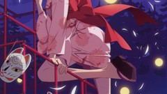 Anime masks blush anime girls bakemonogatari monogatari-series 