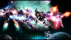 Anime mecha Gundam 00 Exia