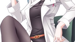 Anime meganekko thigh highs Moneti