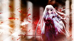 Anime miko Japanese clothes