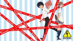 Anime misaka mikoto kamijou touma toaru kagaku no railgun