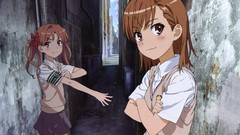 Anime misaka mikoto shirai kuroko toaru majutsu no index toaru 