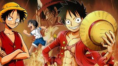 Anime monkey d luffy