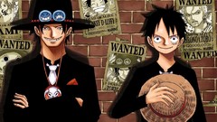 Anime monkey d luffy portgas d ace One Piece (anime)