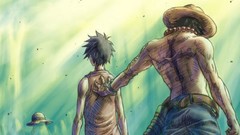 Anime monkey d luffy portgas d ace One Piece (anime)