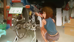 Anime motorbikes