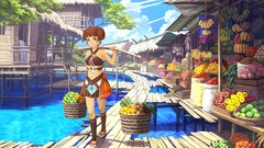 Anime multicolor artwork