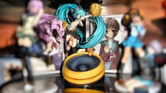 Anime nagato yuki hatsune miku suzumiya haruhi vocaloid the 