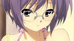 Anime nagato yuki the melancholy of haruhi suzumiya meganekko