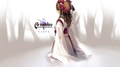 Anime nagi ar tonelico Japanese clothes Aurica Nestmile