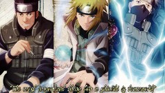 Anime naruto shippuden kakashi hatake minato namikaze Rasengan 