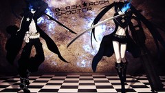 Anime navel anime girls black rock shooter genderswitch