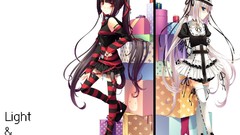 Anime nekomimi animal ears Simple Background original 