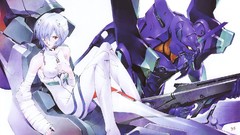 Anime neon genesis evangelion ayanami rei EVA Unit 01