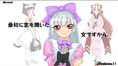 Anime Operating Systems tan anthropomorphism microsoft windows