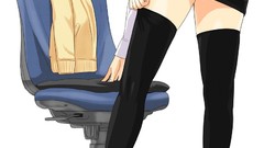 Anime orange eyes Simple