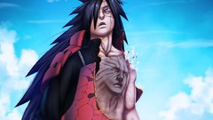 Anime paintings drawings naruto shippuden uchiha madara edo 