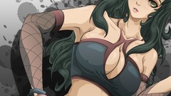 Anime paintings Manga TV shows drawings green eyes fan art 