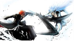 Anime pantera bleach kurosaki ichigo battles grimmjow 
