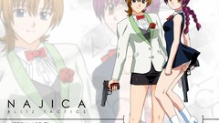 Anime panties lila blitz tactics Najica Hiiragi