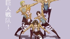 Anime parody anime girls dragonball shingeki no kyojin eren 