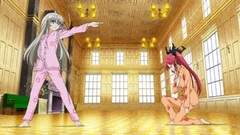 Anime parody anime girls green eyes gray hair nyaruko redheads 