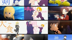 Anime parody saber fate zero gilgamesh fate series Nichijou
