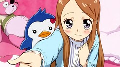 Anime Penguins pillows pajamas anime girls brunettes mawaru 