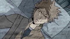 Anime pillows bleach kurosaki ichigo lying down anime boys