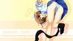 Anime pink eyes anime girls brunettes ecchi hoshiuta underwear 