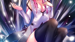 Anime pink hair anime girls guilty crown yuzuriha inori 