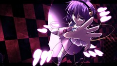 Anime pink hair anime girls short hair touhou komeiji satori 