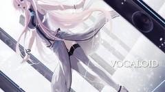 Anime pink hair anime girls vocaloid megurine luka