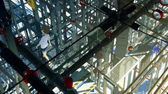 Anime pipes cities anime girls valve corporation looking back 