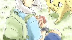 Anime pocky adventure time jake the dog finn the human