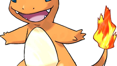 Anime Pokemon charmander white