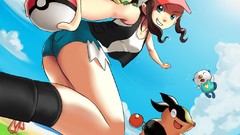Anime Pokemon Pokeball low-angle shot