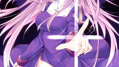 Anime Priest stockings long hair nuns ragnarok online thigh 