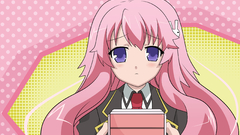 Anime purple pink hair