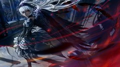 Anime red eyes anime girls rozen maiden suigintou