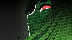 Anime red eyes black rock shooter