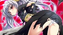 Anime red eyes blush anime girls game cg ecchi underwear 