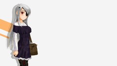 Anime red eyes infinite stratos Simple Background eyepatch 