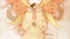 Anime red eyes Lions anime girls bakemonogatari cosplay oshino 