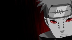 Anime red eyes piercings akatsuki rinnegan naruto shippuden 
