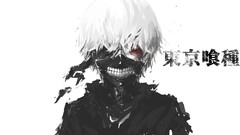 Anime red eyes Simple Background