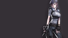 Anime Resident Evil Jill Valentine Simple Background